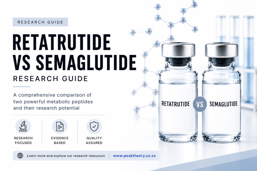 Retatrutide vs semaglutide research guide comparing modern metabolic peptide pathways and obesity related research science