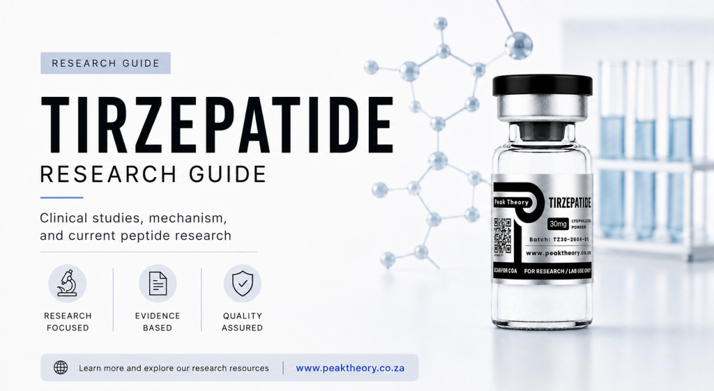 GLP2-TRZ research guide covering GIP and GLP 1 receptor mechanisms and published findings